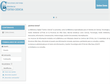Tablet Screenshot of biblioteca.idict.villaclara.cu