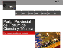Tablet Screenshot of forum.villaclara.cu